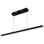 Lightplan Gesture Control Pendant Black & Opal Acrylic 1015mm