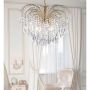 Lightplan Gold Crystal Pendant Light