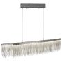 Lightplan LED Bar Satin Silver Link Waterfall Dressing