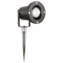 Lightplan Outdoor Spike Spotlight Black Polycarbonate