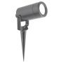 Lightplan Outdoor Spotlight Grey with Polycarbonate