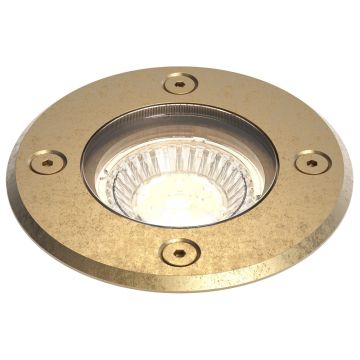 Image of Astro Round Ground Light Solid Brass LPA1-6502