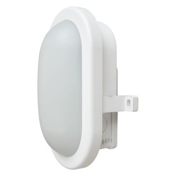 Image of Avenger LED Oval Bulkhead 6W 450lm 4200K Black Opal IP65 AGBHO6