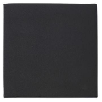 Image of Avenue Screwless Slim Single Blanking Plate Matt Black AVLBP1