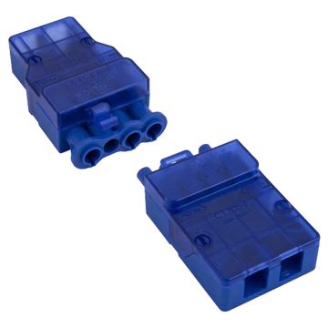 Image of Click Flow FastFit 4 Pin Plug and Socket Connector CT205C