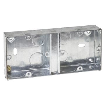 Image of Dual Flush Metal Box 35mm AVB35D