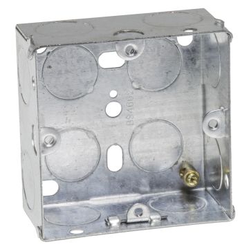 Image of Flush Metal Box 1 Gang 35mm AVB135