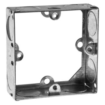 Image of Flush Metal Box Extension 1 Gang 25mm AVB125EB