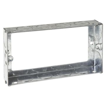 Image of Flush Metal Box Extension 2 Gang 25mm AVB225EB