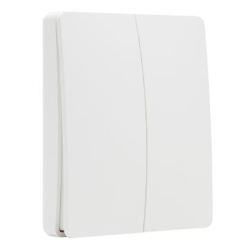 Image of Forum Culina Kinetic Konect 2 Channel Self Powered Wall Switches CUL-40033-65