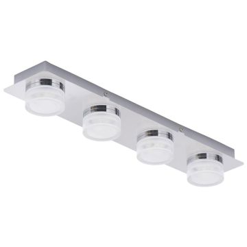 Image of Forum Spa Amalfi Quad Bar LED Bathroom Ceiling Spotlight Chrome 4 x 5W SPA-31737-CHR