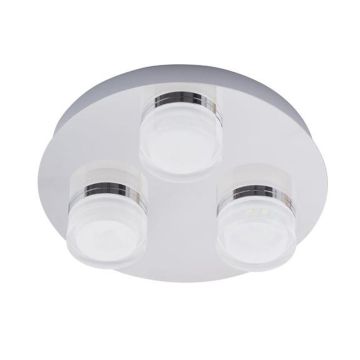 Image of Forum Spa Amalfi Round LED Bathroom Ceiling Spotlight Chrome 3 x 5W SPA-31736-CHR