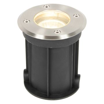 Image of Forum Zink Drive Over Light GU10 Brushed Satin Steel ZN-20965-SST