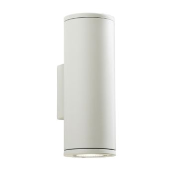 Image of Forum Zink Mizar Up and Down LED Spotlight Cool White 20W White ZN-34019-WHT