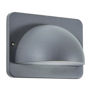 Image of Forum Zink Rennes LED Dome Brick Light 10W Anthracite ZN-38622-ANTH