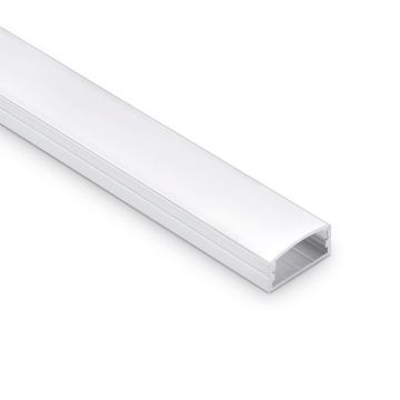 Image of JCC Lighting Surface Aluminium Profile Strip 1 Metre JC121363