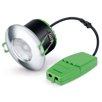 Image of JCC V50 LED Downlight 7.5W CCT Dimmable 650lm IP65 Chrome JC1001/CH