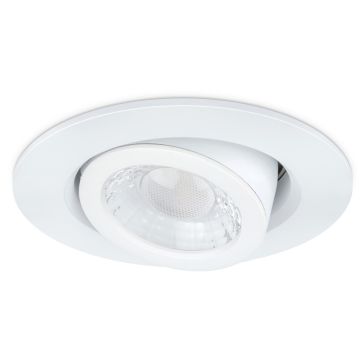 Image of JCC V50 Pro LED Tiltable Downlight Dimmable IP65 Fire-Rated White JC1026/WH