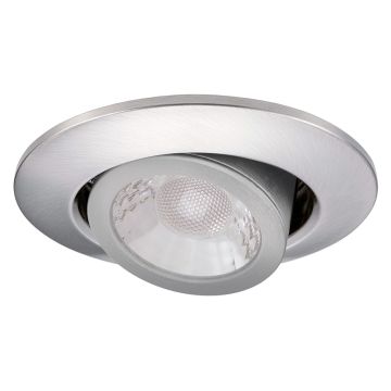 Image of JCC V50 Tilt LED Downlight CCT Dimmable Brushed Nickel JC1002/BN