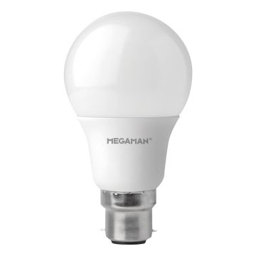 Image of Megaman 5.5W LED B22 GLS Bulbs Warm White 2800K 143362E