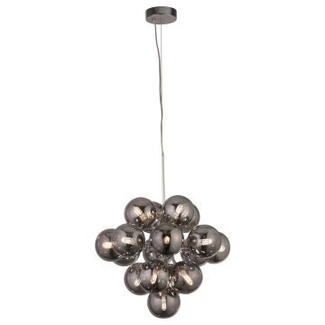 Image of Searchlight 17 Pendant Chrome with Smoked Glass LPS1-5091