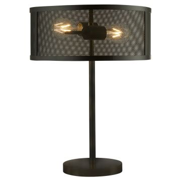 Image of Searchlight 2 Table Lamp Matt Black LPS1-5269