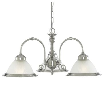 Image of Searchlight 3 Light Diner Style Pendant Light LPS1-5016
