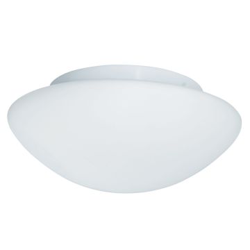 Image of Searchlight Bathroom Ceiling Light Opal Glass White LPS1-5708