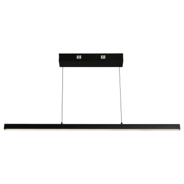 Image of Searchlight Gesture Control Pendant Black & Opal Acrylic 1015mm LPS1-5826
