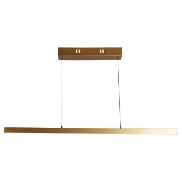 Image of Searchlight Gesture Control Pendant Gold with Opal Glass LPS1-5827