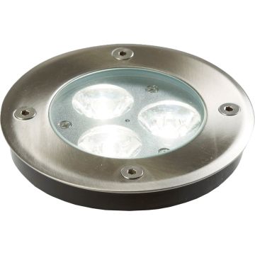 Image of Searchlight LED Indoor/Outdoor Recessed Stainless Steel with White LPS1-5751