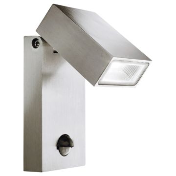 Image of Searchlight LED Outdoor Wall Light with PIR Sensor Aluminium IP44 LPS1-5420