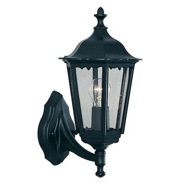 Image of Searchlight Outdoor Lantern Victorian Black LPS1-5011