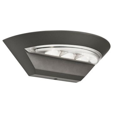 Image of Searchlight Outdoor LED Wall Light Dark Grey LPS1-5362