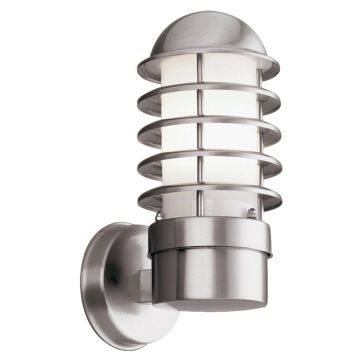 Image of Searchlight Outdoor Wall Light Steel with Polycarbonate LPS1-5369