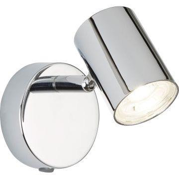 Image of Searchlight Spotlight Wall Light Chrome LPS1-5897
