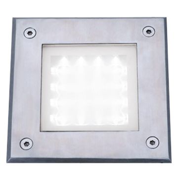 Image of Searchlight Walkover Light Square LED IP67 Stainless Steel LPS1-5752