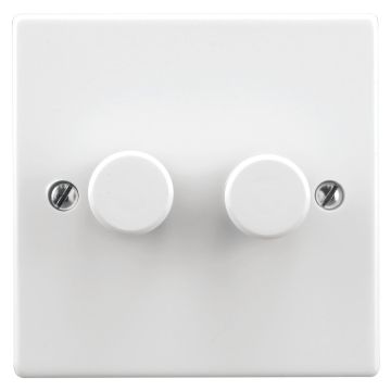 Image of Zano 2 Gang LED Dimmer 0-150W ZSP152