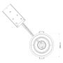 Astro Adjustable Recessed GU10 Downlight White