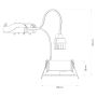 Astro Adjustable Recessed GU10 Downlight White