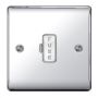 Avenue Contour 13A Unswitched Fused Spur Polished Chrome