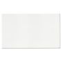 Avenue Screwless Slim Double Blanking Plate Matt White