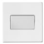 Avenue Screwless Slim Fan Isolator Switch Matt White