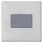 Avenue Screwless Slim Fan Isolator Switch Satin Steel Grey