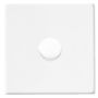 Avenue Screwless Slim LED Dimmer Switch 100W Matt White