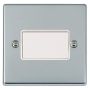 Avenue Slim Fan Isolator Switch Polished Chrome White