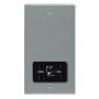 Avenue Slim Shaver Socket Satin Steel Black