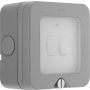 Avenue Weatherproof Outdoor Switched Fused Spur 13A IP66