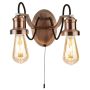 Lightplan 2 Wall Light Antique Copper