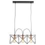 Lightplan 3 Pendant Black with Copper